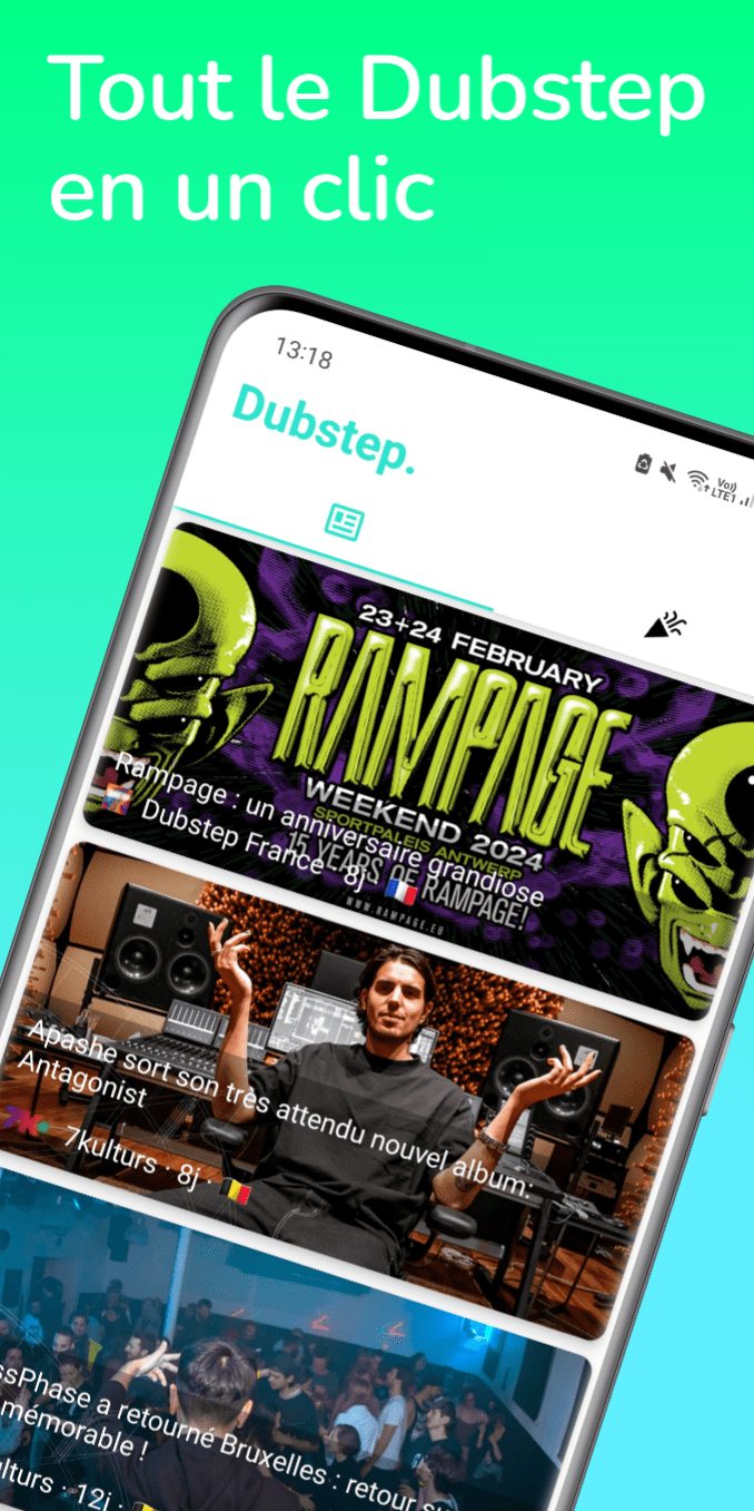 L’application Dubstep. est là !