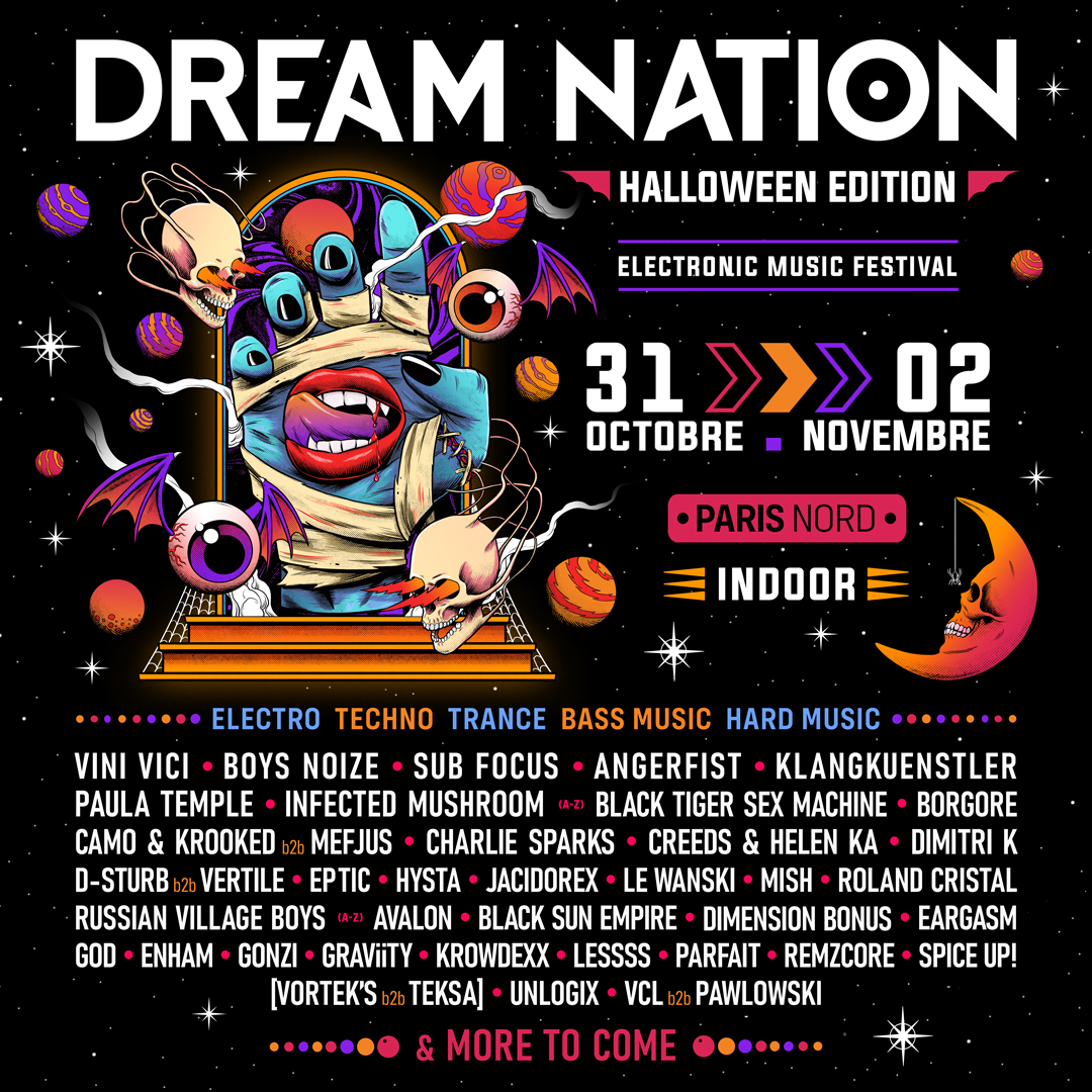 Dream Nation 2024 : Le Dubstep Débarque en Force avec Black Tiger Sex Machine, Borgore et Eptic